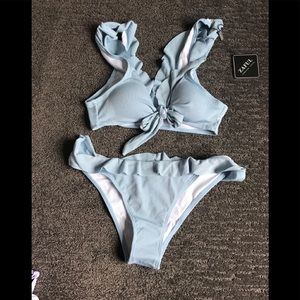Zaful Bikini Light Blue